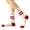 504_Red5, variant on Christmas Day Winter Socks for Women Fall Fashion Must Haves Fuzzy Toe Warmers Cotton Crew Girls Socks Red2