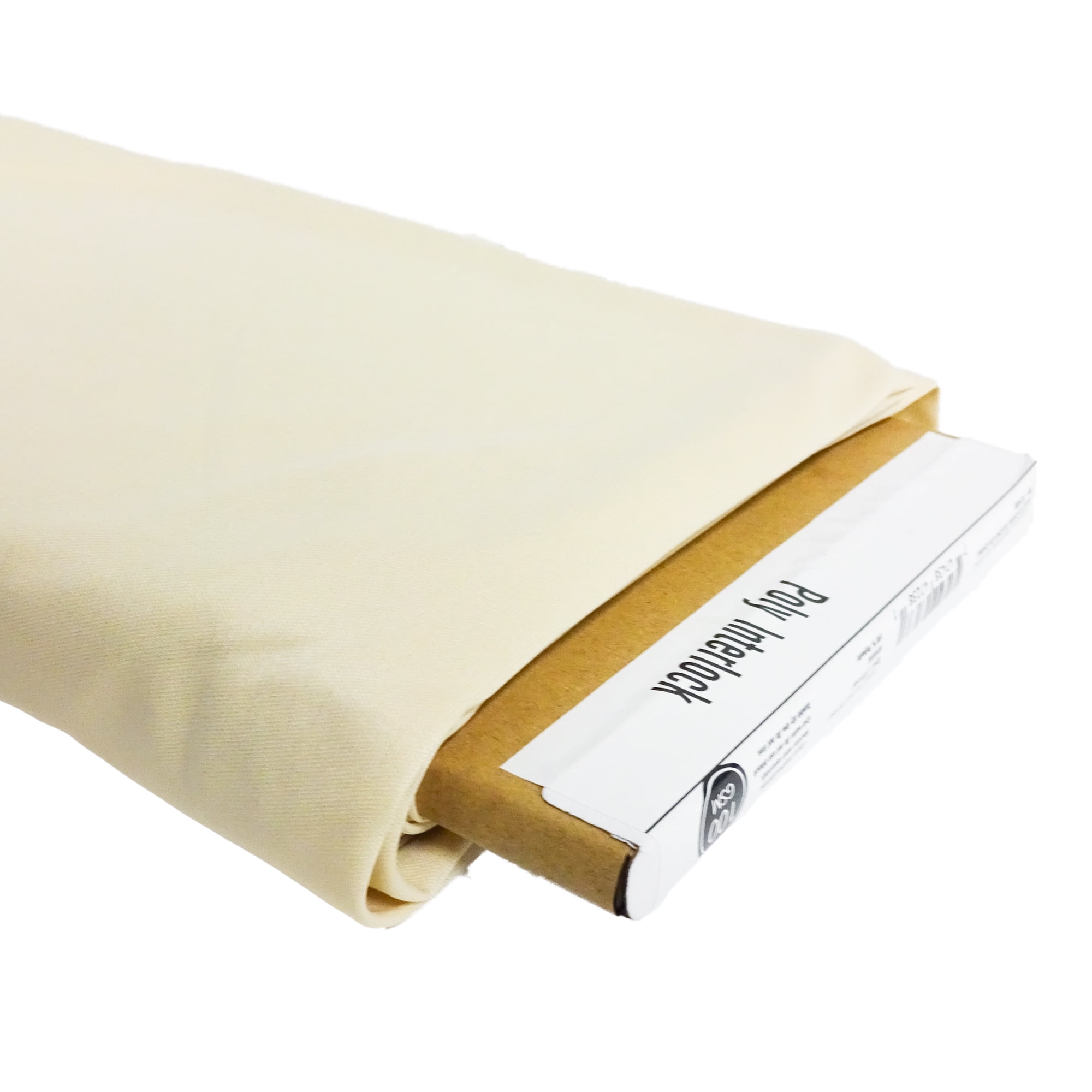 Polyester Interlock Khaki Fabric, by the yard
