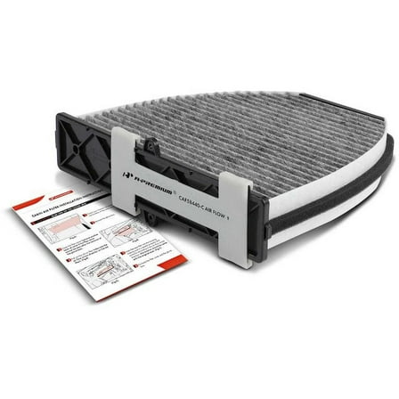 Front Cabin Air Filter 1 - Compatible with 2012 - 2015 Mercedes-Benz C250 2013 2014