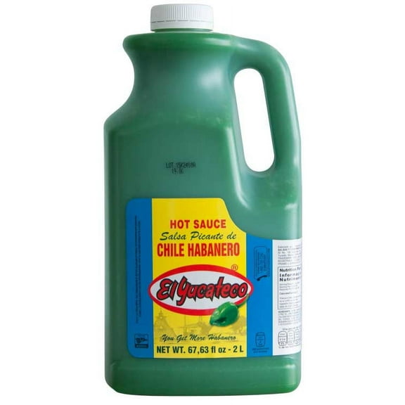 (Price/case)El Yucateco 10816493010245 Green Habanero Hot Sauce 2-67.63 Fluid Ounce