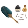 thumbnail image 4 of Oubit Quill Penand Ink Set,Feather Pen and Ink Feather Drawing Pen Feather Pen Dependable Performance, 4 of 9