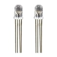 thumbnail image 1 of 200Pcs 5mm 4 Broches RGB Conduit Anode Commune Rouge Vert Bleu, 1 of 1