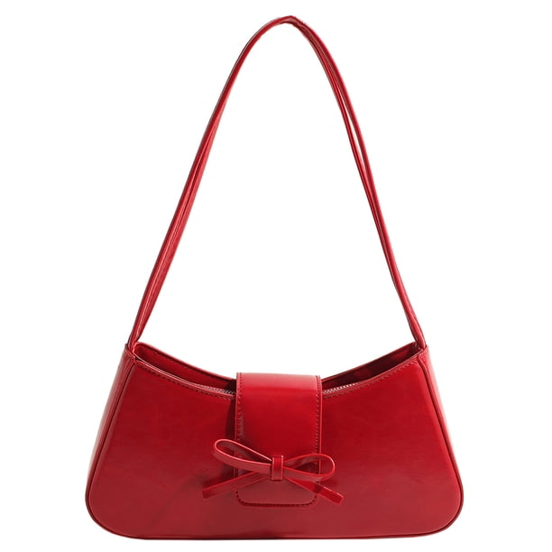 Bolso Hombro Axila Ocio para Mujer Con Lazo Citas Femenino