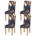 thumbnail image 2 of BZSMCE Chairs Slipcovers Dining Chair Covers Twilight Wings Creative Pattern, 2 of 7