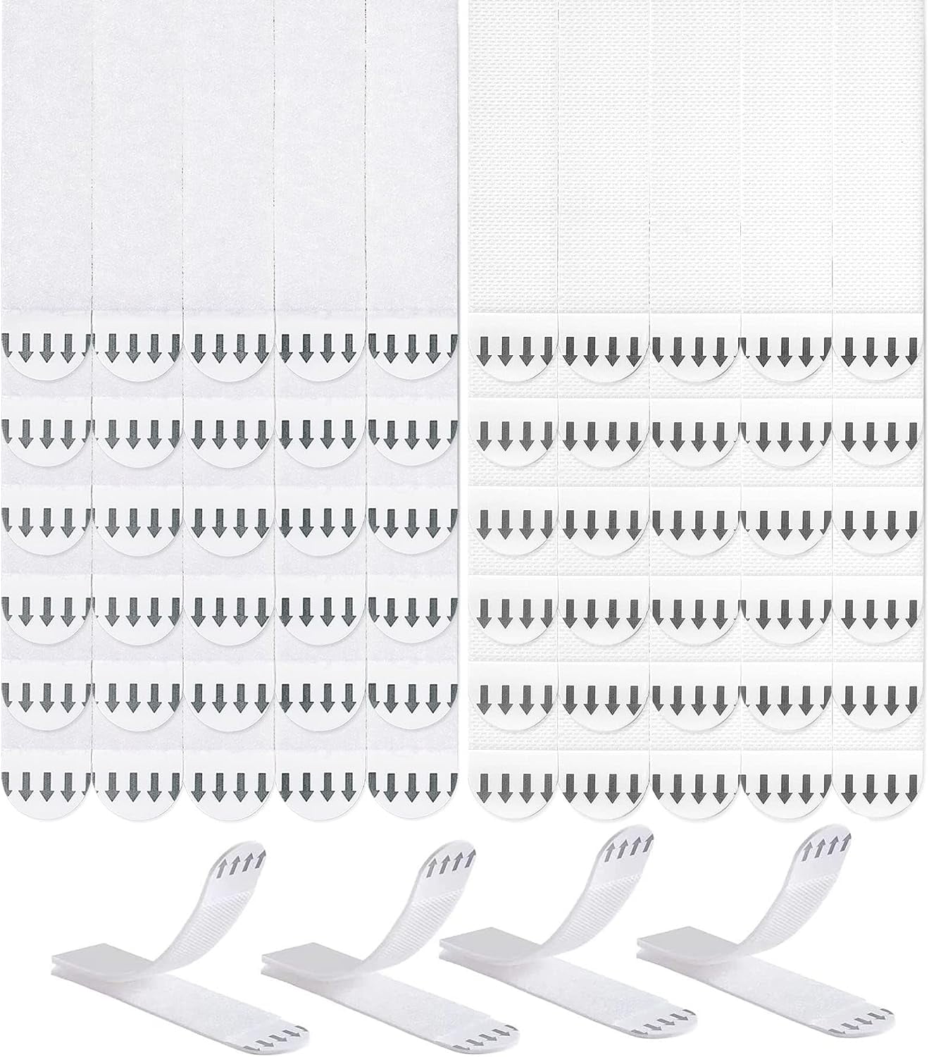 Large Picture Hanging Strips Heavy Duty,20-Pairs(40 Strips)Sticky Picture Hangers for Walls,Hanging Pictures Without Nail,Damage Free No Nails