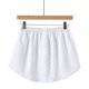 thumbnail image 3 of Honeeladyy - Liquidación por menos de 10 $ - Extensor de camisa para mujer, ajustable, capas, falso top, barrido inferior, media longitud, blusa desmontable, dobladillo, minifalda blanca, 3 of 8