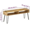 thumbnail image 4 of vidaXL TV Stand Solid Mango Wood 110x35x45 cm, 4 of 5