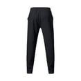 thumbnail image 4 of BXINGOHAI Men'S Casual Flat Front Pants Performance Breathable Long Pants Lightweight Loose Fit Solid Pants With Pocket Comfy Trousers Today Sales Black,L, 4 of 4