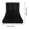 thumbnail image 2 of CRILSTYLEO 2Pcs Hair Dryer Nozzle Attachment Concentrator Tip for Smooth Styling Universal Fit Black Color, 2 of 8