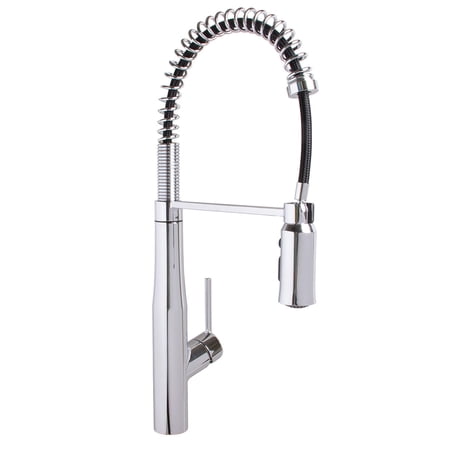 Speakman SB-1043 Neo Spring Kitchen Faucet with Pull Down Sprayer Polished Chrome