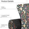 thumbnail image 4 of Yayeee Faucet Mat for Kitchen Sink 30" Diatomite Long Splash Guard Pad, Floral Dogs Pattern, 4 of 7