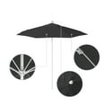 thumbnail image 2 of California Umbrella Venture 7.5' White Market Umbrella in Black, 2 of 5