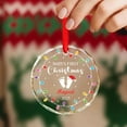 thumbnail image 5 of Baby's First Christmas Glass Ornament 2025, Customized Name New Baby Christmas Ornament, Kid's 1st Xmas Glass Ornaments Gift for Boy Girl, Personalized Newborn Xmas Tree Hanging Decoration, 5 of 6