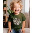 thumbnail image 2 of Boys Conversation Hearts Valentine's Day Shirt Country Camo Mama's Boy TShirt Military Green Shirt 4T, 2 of 8