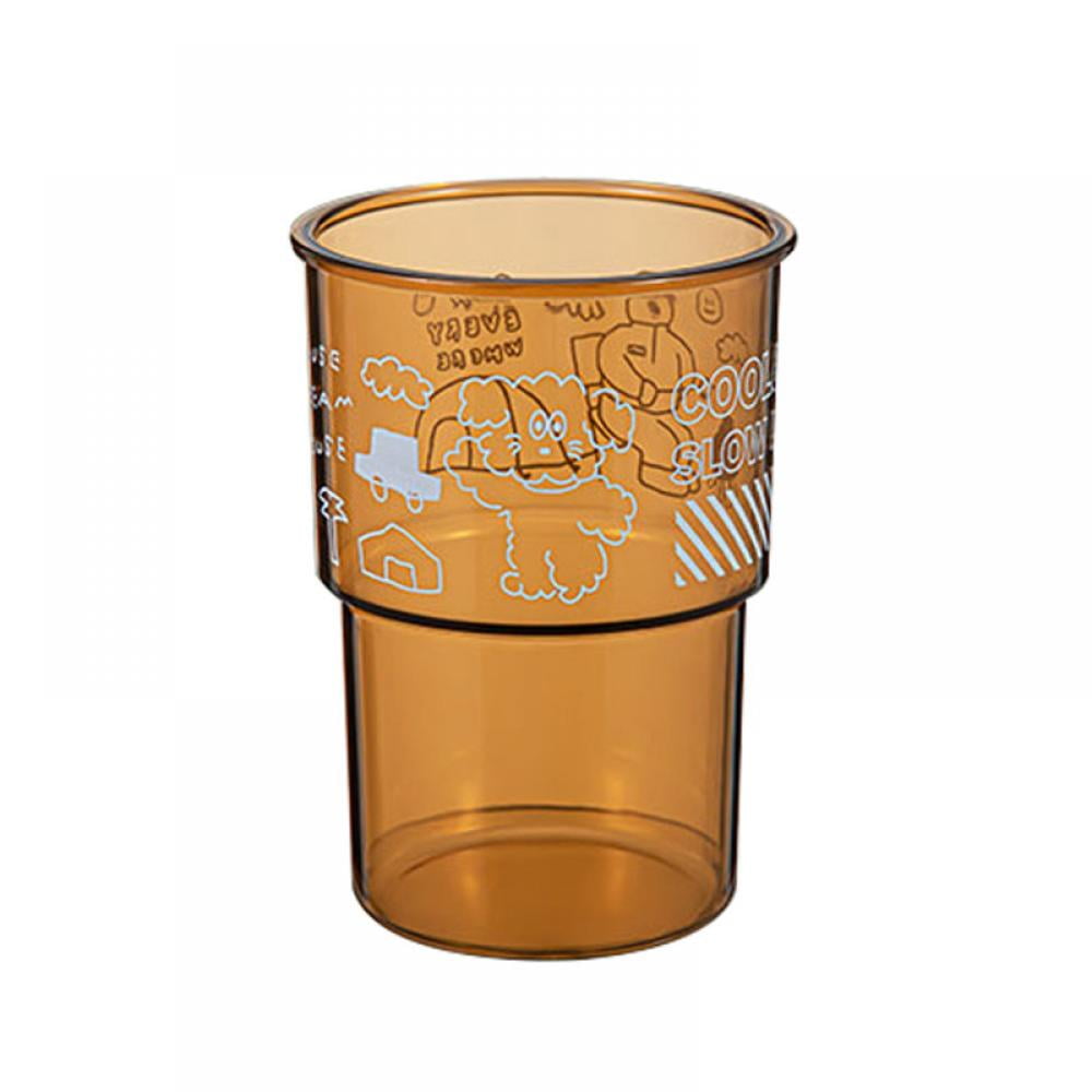 Xmarks Unbreakable Plastic Drinking Glasses, Cute Pattern Drinking Cups