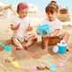 thumbnail image 5 of Children's Summer Seaside Water Play Sand Bath Shower Beach Bucket 9 Piece Set Of Cute Happy Play House Water Outdoor Toys, 5 of 6