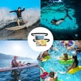 thumbnail image 4 of Paquete de 2 bolsas impermeables para pantalla táctil, bolsa seca con correa ajustable, mantiene secos el teléfono móvil y objetos de valor, accesorios de playa, 4 of 5