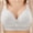 21-Wirefree-White, variant on Wireless Bra, Women's Bras No Underwire, Padded Push up Bralette, White