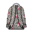 thumbnail image 3 of Pioneer Flower Floral Print Pattern Backpack for School, Cute School Bag with Adjustable Shoulder Straps and Padded Back, 15.3"x11"x7.1", 3 of 5
