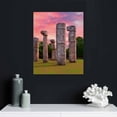 thumbnail image 4 of Decor for Home Warrior Pictures Thousand Columns Paintings Artwork Prints Wall Art on Canvas Framed Ready to Hang in Bedroom, 4 of 4