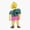 1pcs, variant on Lemon Man Er, Phone Decal Water Bottle Stickers Car Decals, Funny Birthday Gift