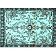 thumbnail image 1 of Ahgly Company Indoor Rectangle Animal Light Blue Traditional Area Rugs, 3' x 5', 1 of 4