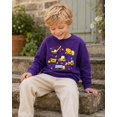 thumbnail image 4 of Aideaone Toddler Boys Sweatshirt Kids Long Sleeve Tops Crewneck Pullover, 4 of 7