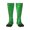 1 Black, variant on Xecao Shiny round green sequins Print Compression Socks for Both Men And Women for Running, Travel, Flight, Nurse