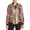 Bronze, variant on Bagatelle Womens Sequined Metallic Bomber Jacket