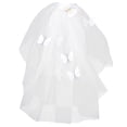 thumbnail image 1 of Velo de Halloween Decoración Novia Velo de boda Accesorio de vestido largo para fotografía Disfraz Fiesta Cosplay (Blanco), 1 of 5