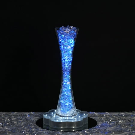 Efavormart 12 Tall Clear Hourglass Shaped Floral Vase Wedding