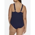 thumbnail image 2 of Anne Cole Signature Womens Plus Size Live In Color Square Neck One-Piece Style-22PO08001 Swimsuit, 2 of 2