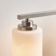 thumbnail image 3 of KAWOTI 4-Light Dimmable Bathroom Vanity Light with Frosted White Glass Brushed Nickel, 3 of 7