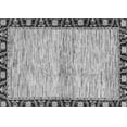 thumbnail image 1 of Ahgly Company Indoor Rectangle Abstract Gray Modern Area Rugs, 5' x 7', 1 of 4