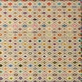 thumbnail image 1 of Ahgly Company Machine Washable Indoor Square Abstract Gold Brown Area Rugs, 7' Square, 1 of 7