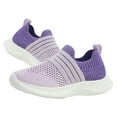 thumbnail image 2 of Kureaily Children's Lightweight Breathable Sports Shoes Lace Up Running Sneakers/ Size 34,10 -11 Years(Purple), 2 of 5