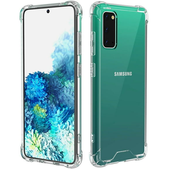 For Samsung Galaxy S20 Plus Full Body Hybrid TPU Transparent Case Cover Clear