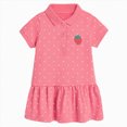 thumbnail image 1 of Gubotare Robe Fillette Tout-Petit Filles Robe d'Été Bretelles Froncée Plage Décontractée Petite Fille Robe Soleil Taille 6-7 (Rose Vif,6-7 Ans), 1 of 9