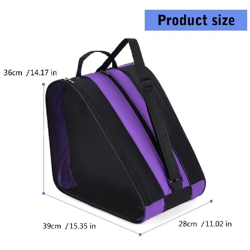 Zeiwohndc Skate Shoes Storage Bag Roller Skate Carry Bag Kids Inline Skate Pouches