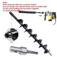 thumbnail image 3 of Auger Adapter, Stable Connection Garden Drill Adapter Easy To Install  For Garden, 3 of 8