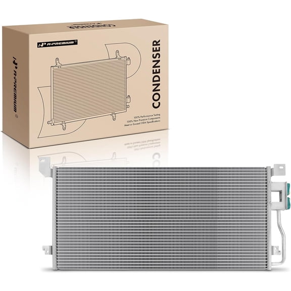 A-Premium Air Conditioning A/C Condenser Compatible with Ford Escape 2009-2012 & Mazda Tribute 2008-2011, 2.3L 2.5L, Manual Transmission