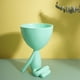 thumbnail image 1 of Maceta de ceramica shamjiam Humanoide para Cactus Suculentas Verde, 1 of 7