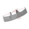 thumbnail image 4 of Universal Mini Spoiler Car Auto Tail Decoration Spoiler Wing Grey, 4 of 14