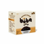 Yulu Boba Now, Instant Tapioca Boba Pearls, Individual Packets, 12 Servings