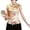 Gold, variant on HCYSFG Womens Improved Retro Cheongsam Top High Neck Short Sleeve Printed Blouse Chinese Style Vintage Qipao Fashion Tee Artistic Hanfu Clothes