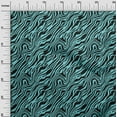 thumbnail image 3 of oneOone Polyester Spandex Turquoise Blue Fabric Animal Skin Dress Material Fabric Print Fabric By The Yard 56 Inch Wide, 3 of 4