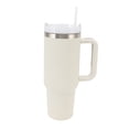 thumbnail image 2 of Taza térmica Nikou de Acero inoxidable 304 con aislamiento térmico 40 oz para café y cerveza con pajita, 2 of 15