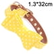 thumbnail image 2 of Collar para perro de lunares, tela linda ajustable para perros pequeños, medianos y grandes, niños y niñas, 2 of 5
