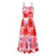 thumbnail image 3 of WILLBEST Vestido Informal Para Mujer, Vestido De Verano Estampado De Europa Y Estados Unidos, Sin Mangas, Con Tirantes Finos, Plisado Y Volantes, Vestido De Playa 2428, 3 of 3