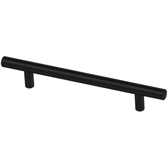 Franklin Brass P01026z-B 5" Center To Center Bar Cabinet Pull - Black